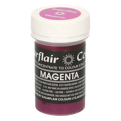 Speisefarben-Paste Sugarflair - Magenta 25g – Bild 1