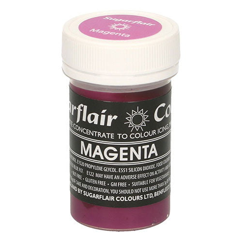 Speisefarben-Paste Sugarflair - Magenta 25g – Bild 1