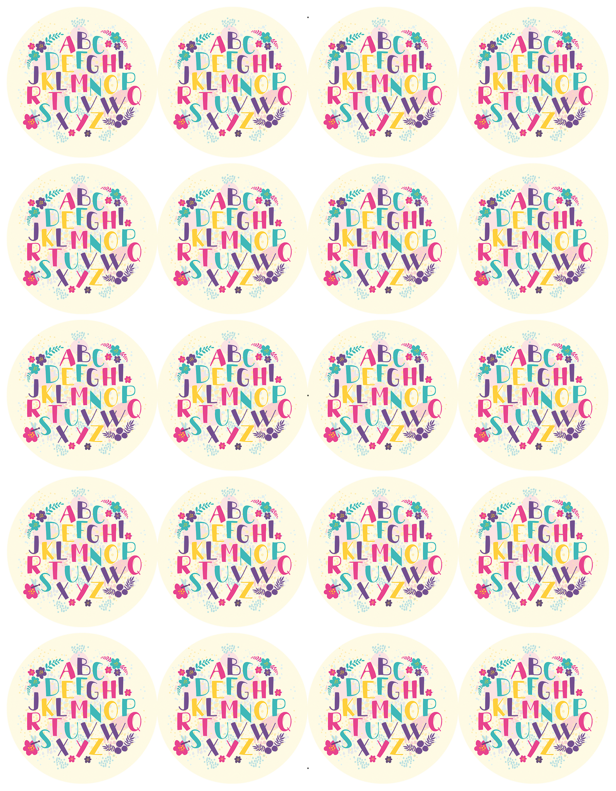 MotivOblaten Alphabet – Bild 2