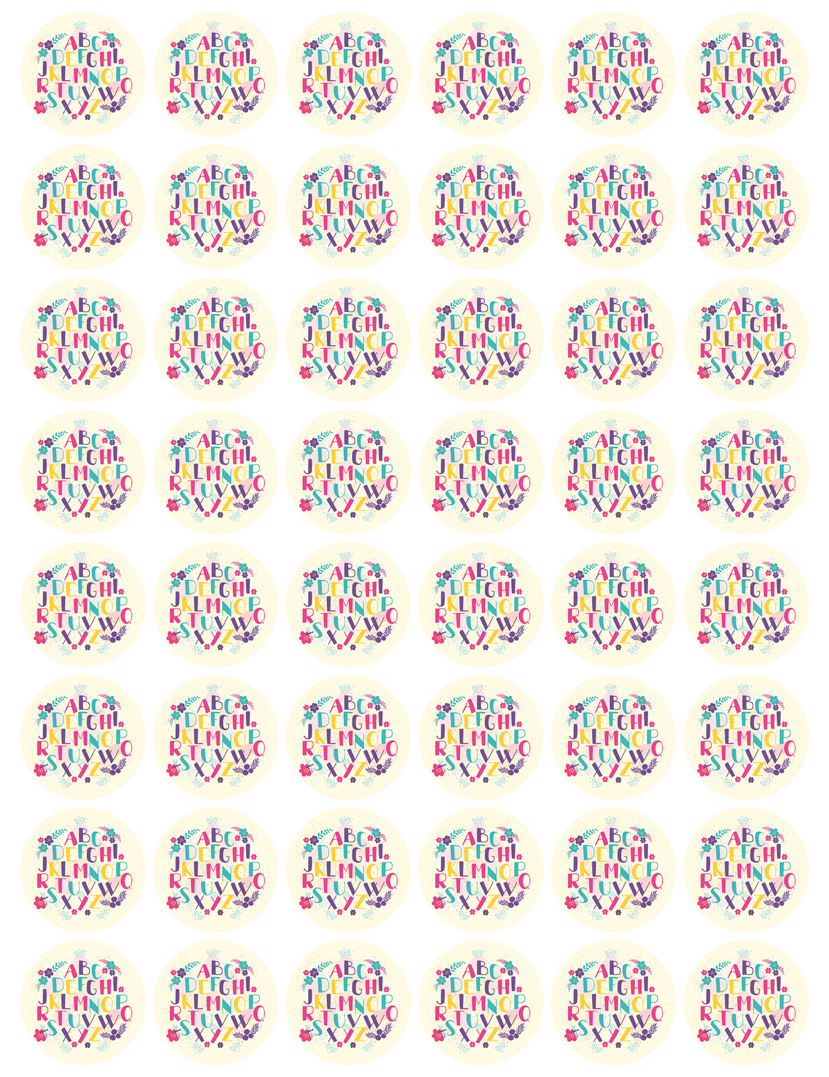 MotivOblaten Alphabet – Bild 3