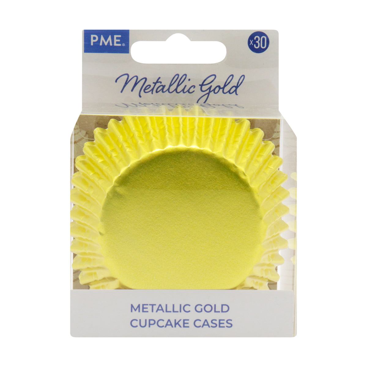 PME - Backförmchen - Metallic Gold - 30 Stk – Bild 1