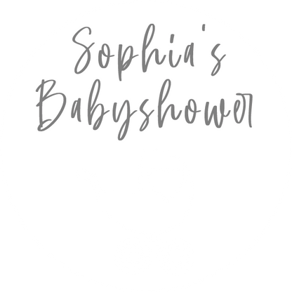 Oblatenlolli "Babyshower" – Bild 2