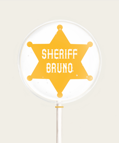 Oblatenlolli "Sheriff" – Bild 1