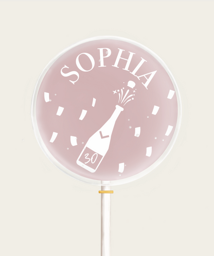 MotivLolli "Champagnerflasche" – Bild 2