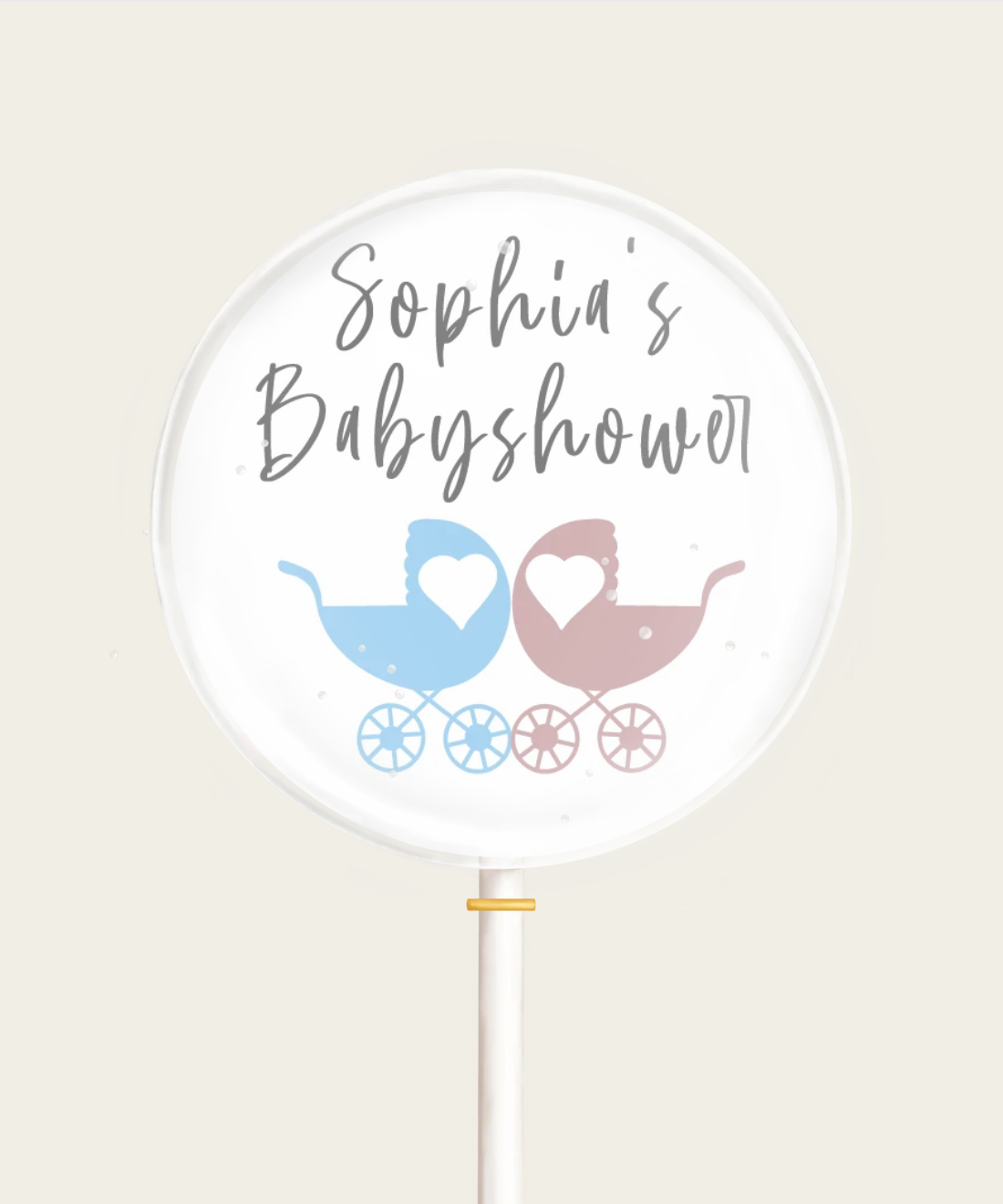 Oblatenlolli "Babyshower x Mehrlinge" – Bild 1