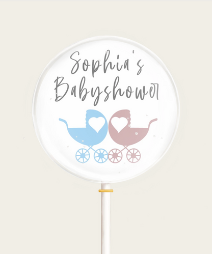 Oblatenlolli "Babyshower x Mehrlinge" – Bild 1