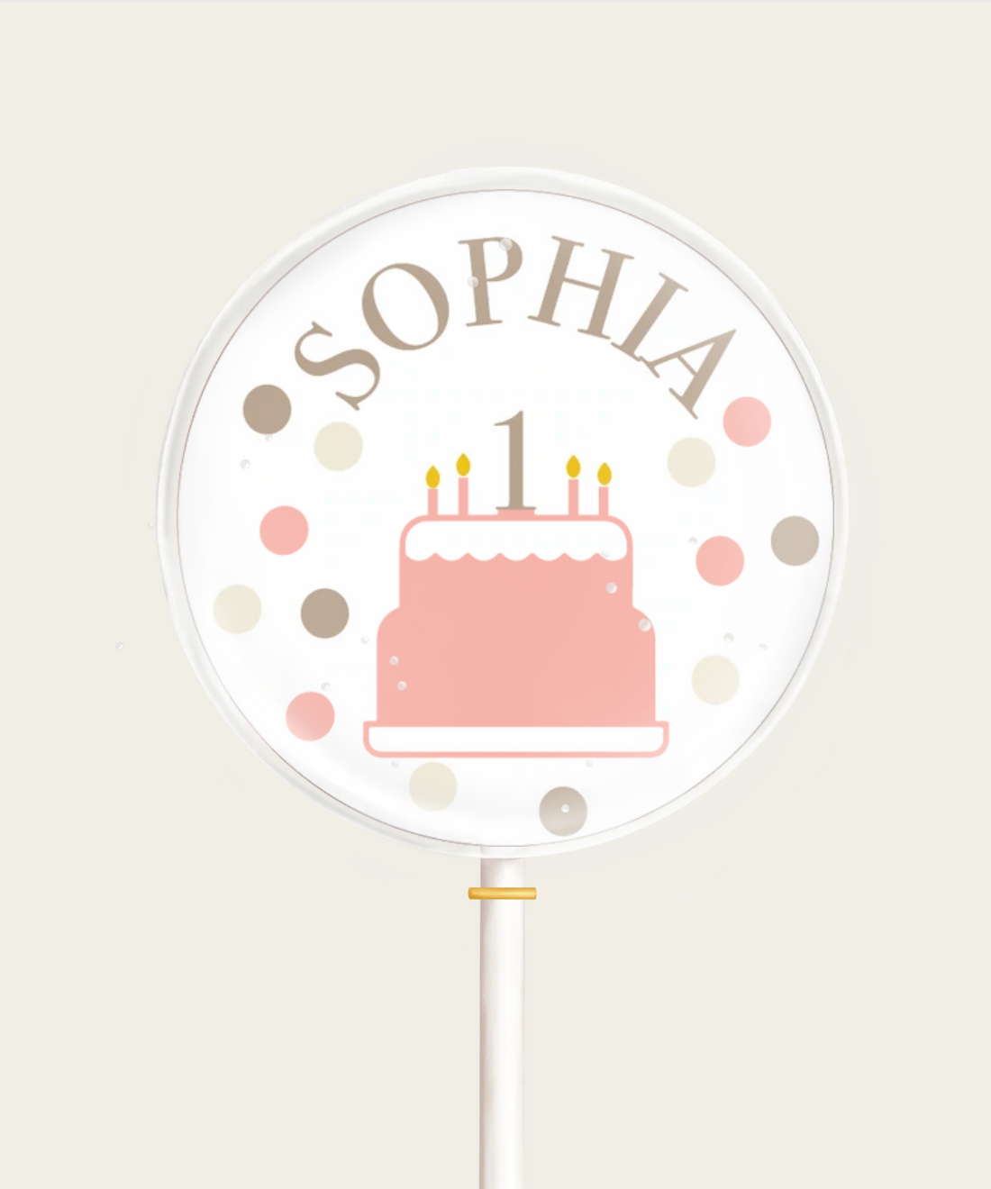 Oblatenlolli "Birthday Cake" – Bild 1
