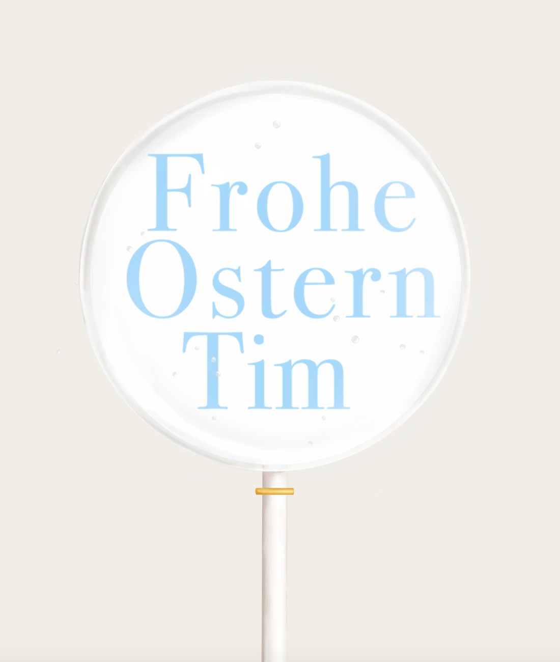 Oblatenlolli "Frohe Ostern" – Bild 1