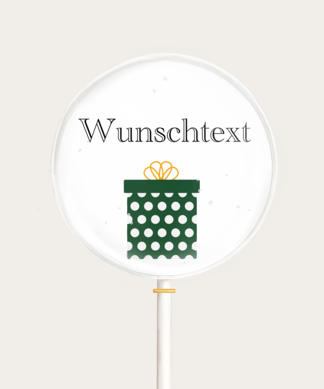 Oblatenlolli "Weihnachtsgeschenk"