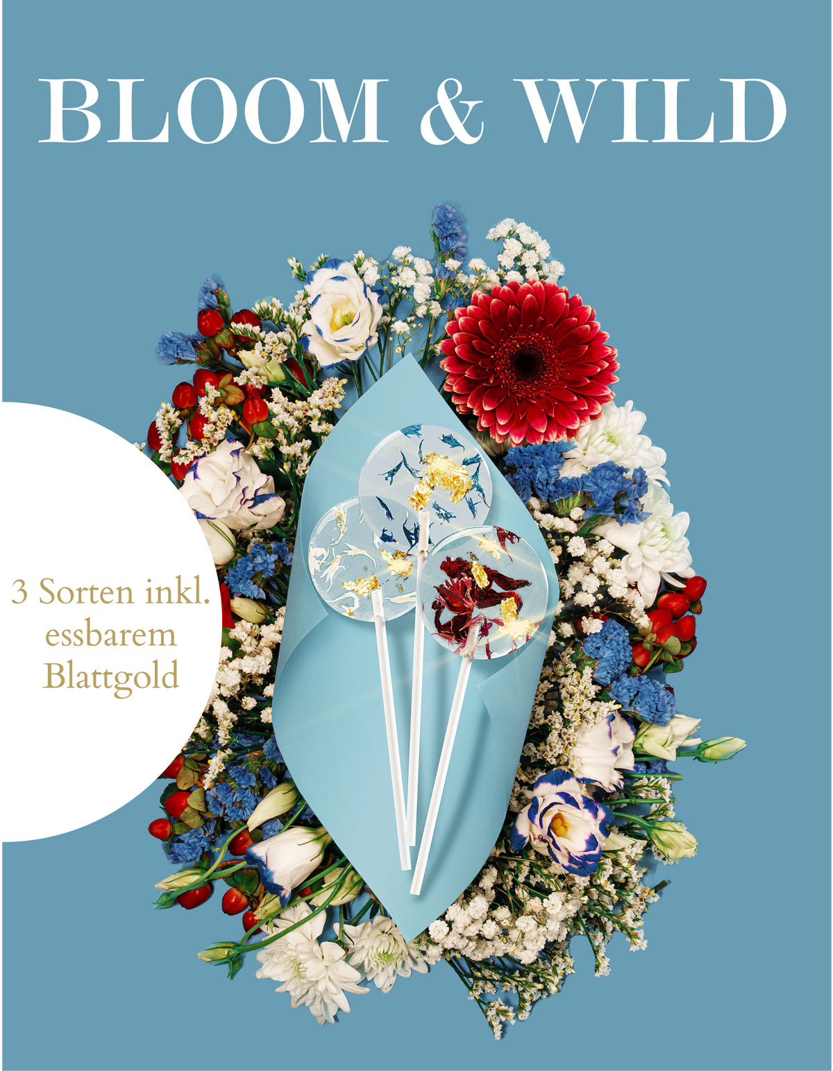 Blütenlolli-Mix "Bloom & Wild" – Bild 4
