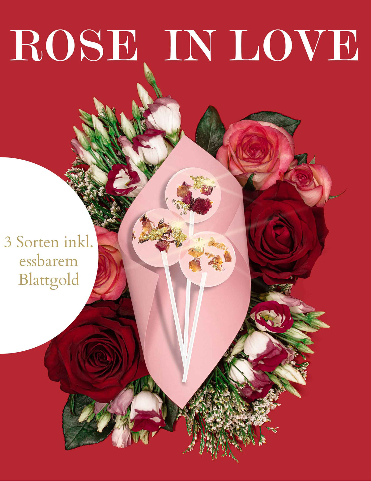 Blütenlolli-Mix "Rose in Love" – Bild 6