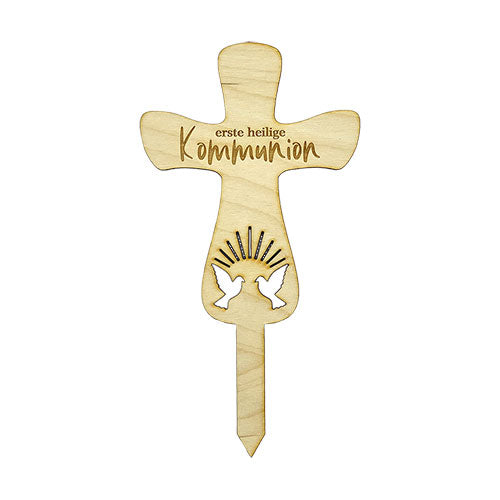 CakeTopper - Kommunion Kreuz