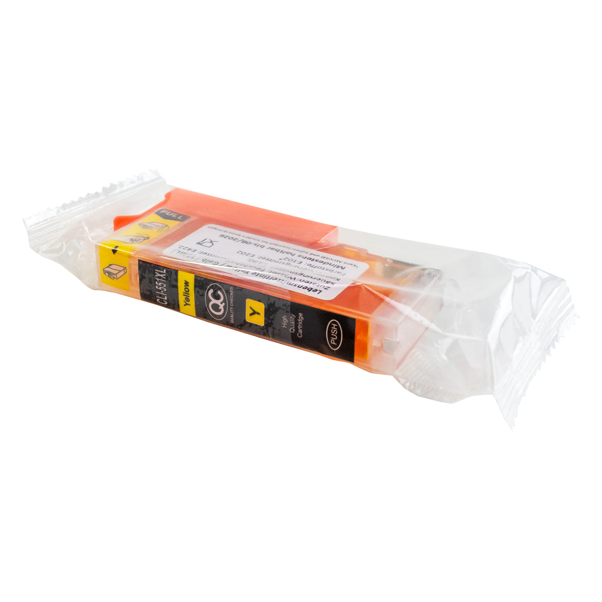 YELLOW Lebensmittelpatrone CLI-551Y XL – Bild 2