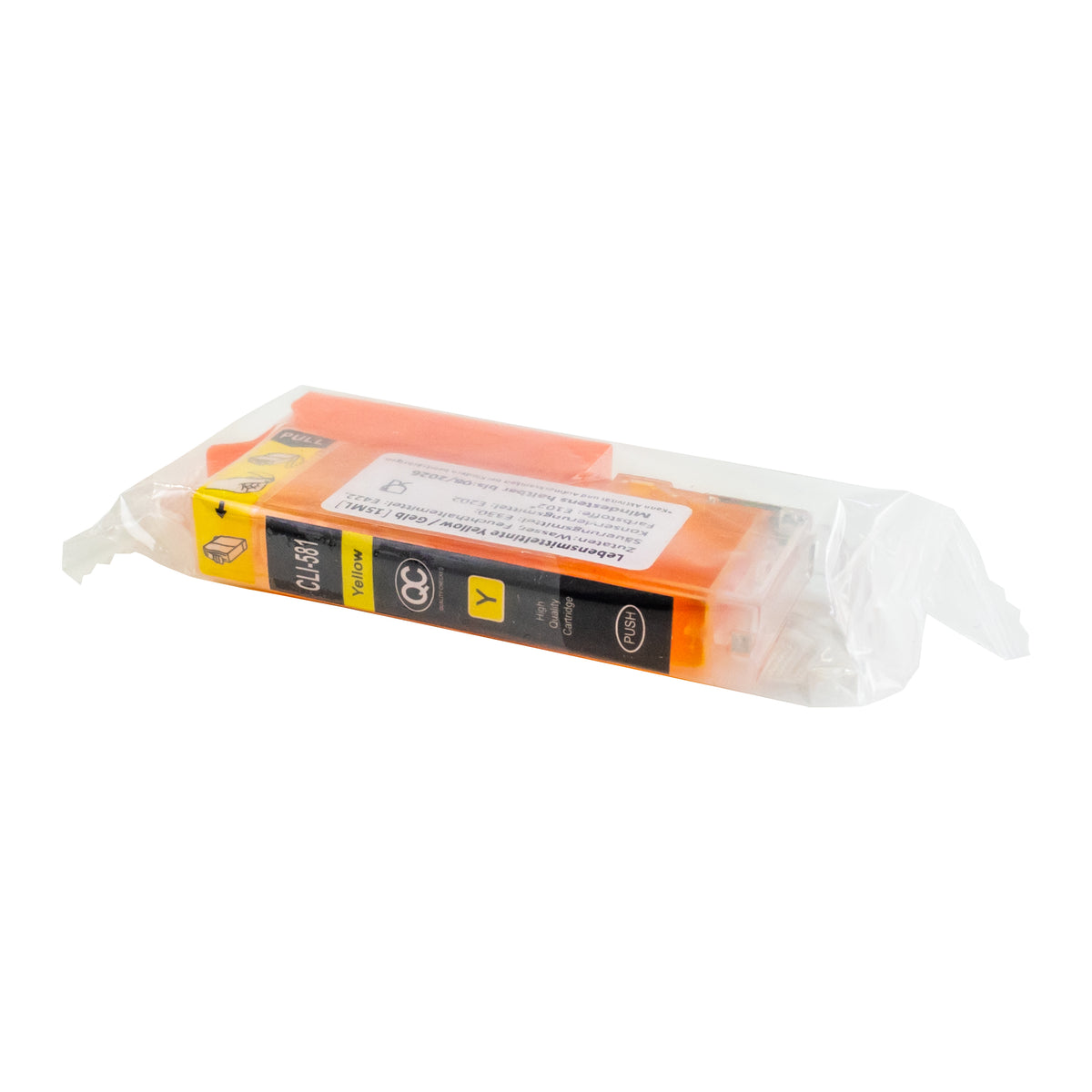 YELLOW Lebensmittelpatrone CLI-581Y XL – Bild 2