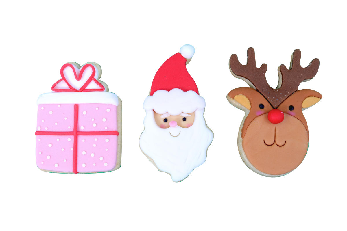 Cookie Cutter Ausstecher Set - Santa 3tlg – Bild 2