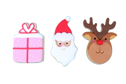 Cookie Cutter Ausstecher Set - Santa 3tlg – Bild 2