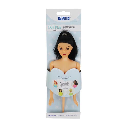 PME Steckpuppe - Schwarzhaarig – Bild 1