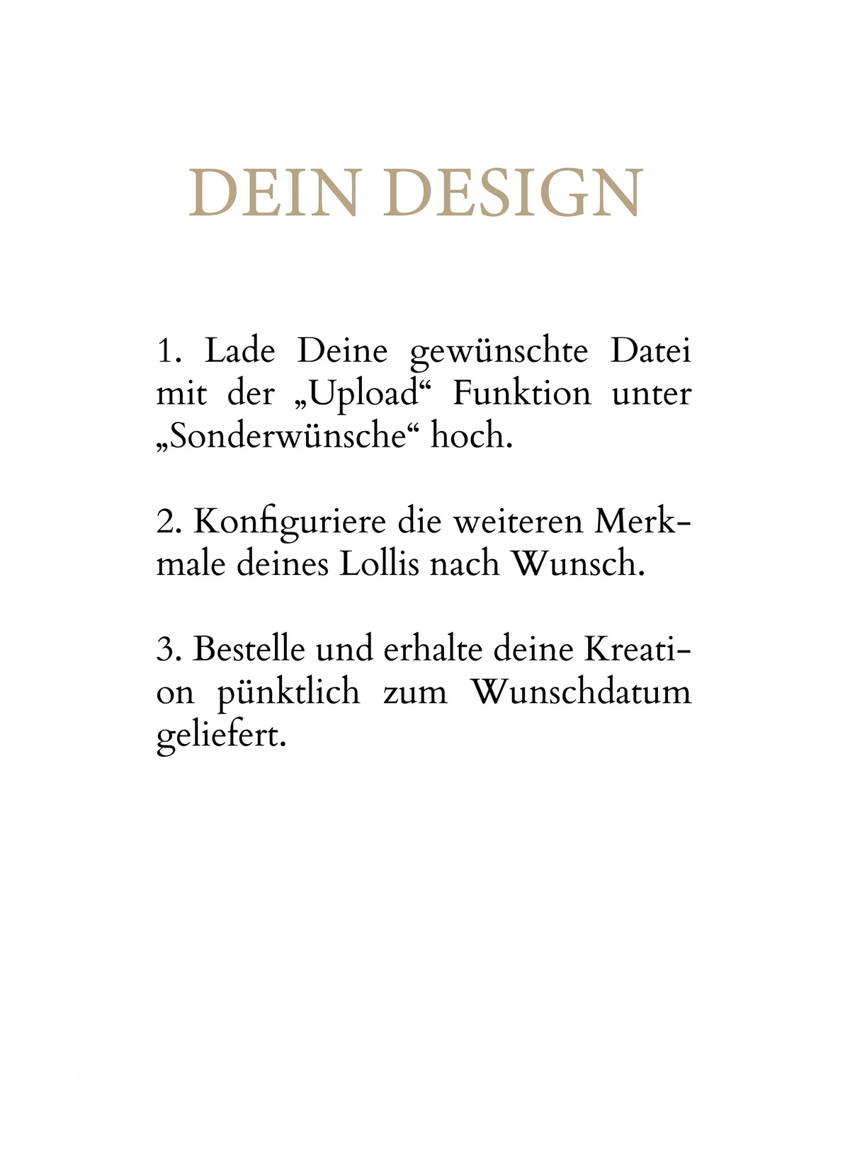 Oblatenlolli "Dein Wunschdesign" – Bild 2