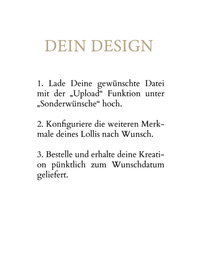 Oblatenlolli "Dein Wunschdesign" – Bild 2