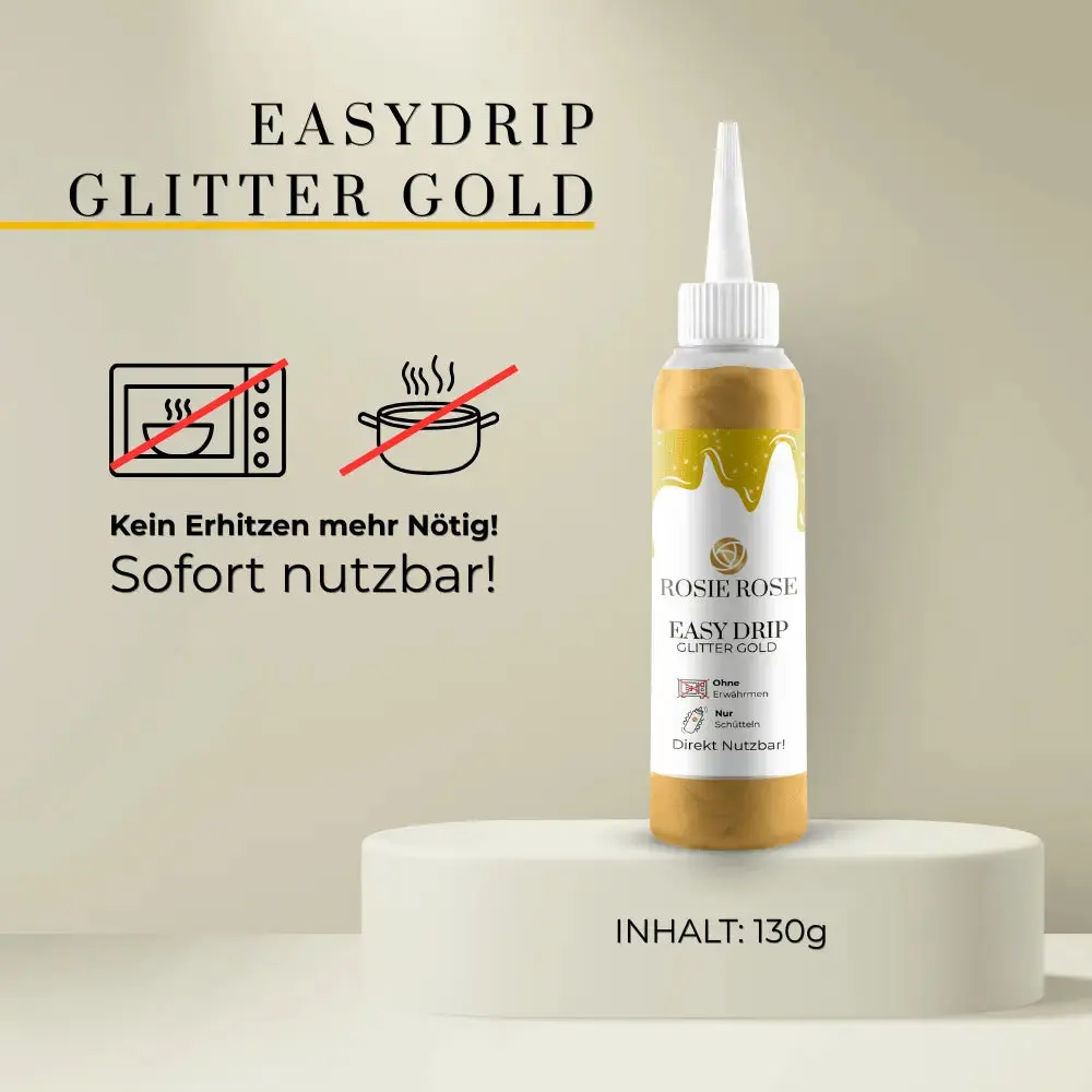 Easy Drip Glitter Gold – Bild 2