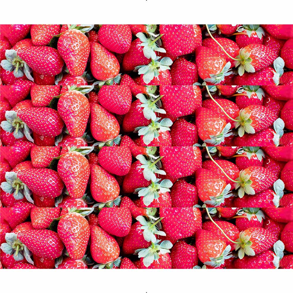Tortenband mit Erdbeeren