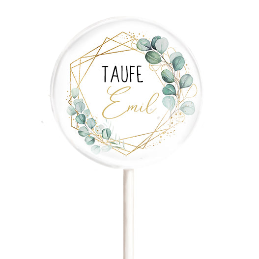 MotivLolli Taufe Eukalyptus