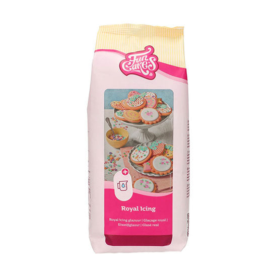 FunCakes Mix for Royal Icing Eiweißspritzglasur 900g – Bild 1