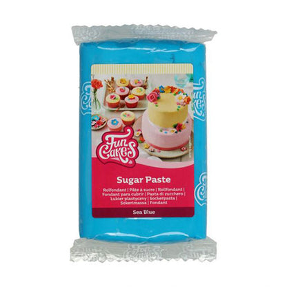 FunCakes Fondant Sea Blue Meeresblau 250g Packung