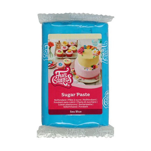 FunCakes Fondant Sea Blue Meeresblau 250g Packung