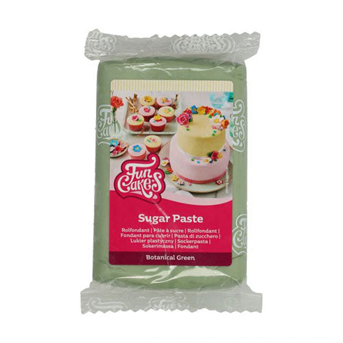 FunCakes Rollfondant Botanical Green 250 g in Verpackung