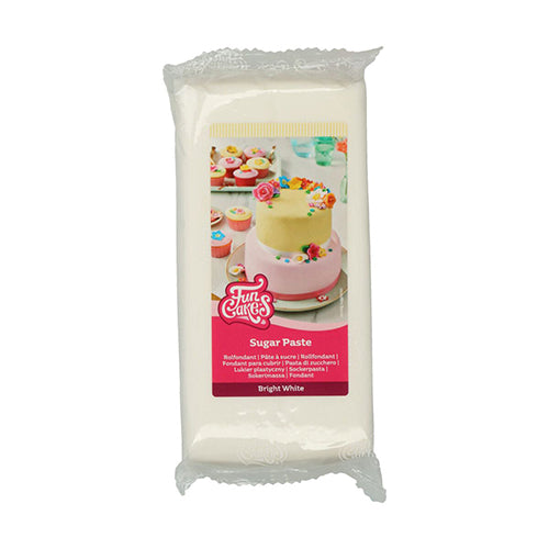 FunCakes Fondant - Bright White - 1kg – Bild 1