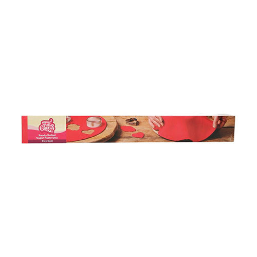 FunCakes Ausgerollte Fondantdecke Rot - Fire Red – Bild 1