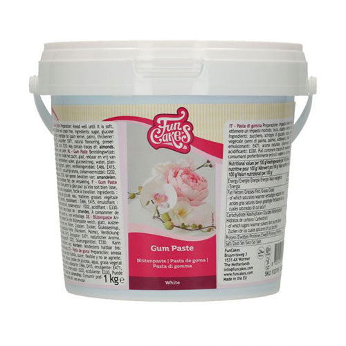 FunCakes Gum Blütenpaste Weiß - 1kg – Bild 6