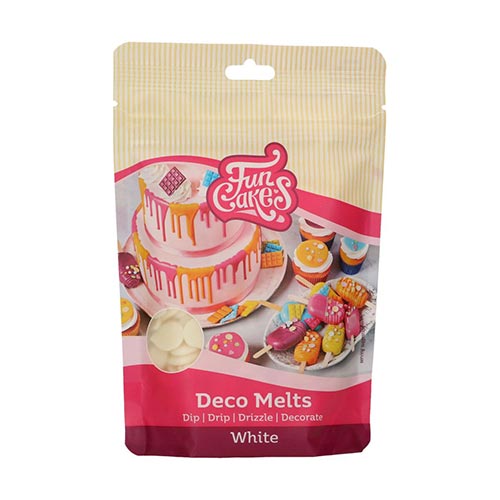 FunCakes Deco Melts -Weiß- 250g – Bild 1