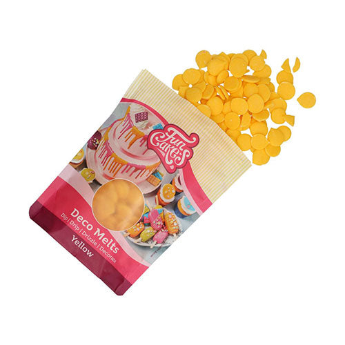 FunCakes Deco Melts -Gelb- 250g – Bild 2
