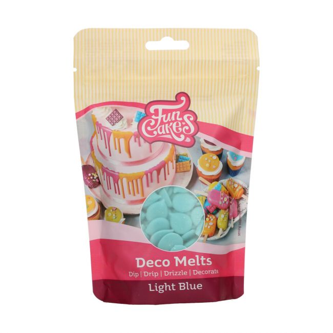 FunCakes Deco Melts - Hellblau - 250g – Bild 1