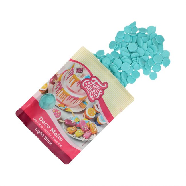 FunCakes Deco Melts - Hellblau - 250g – Bild 2