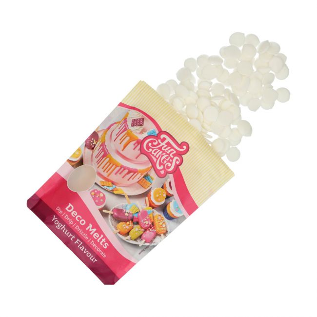 FunCakes Deco Melts - Joghurt Geschmack - 250g – Bild 2