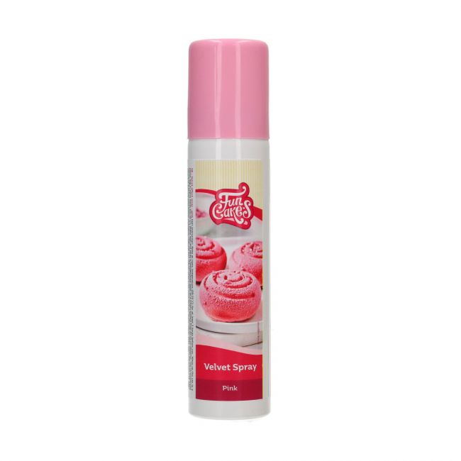FunCakes Velvet Spray Pink - 100ml – Bild 1