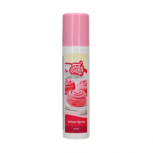 FunCakes Velvet Spray Pink - 100ml – Bild 1