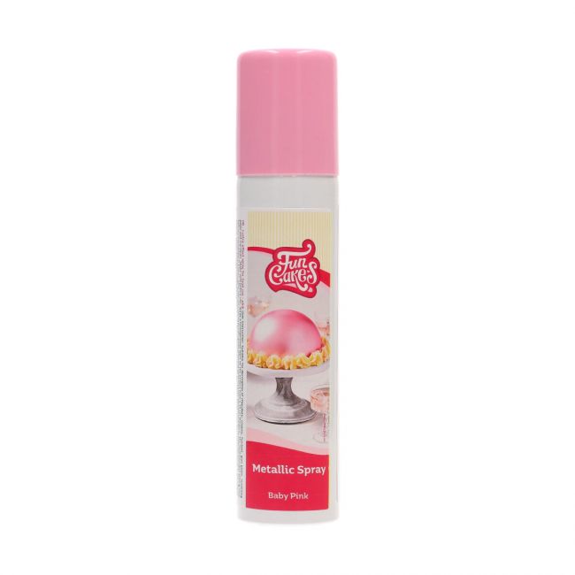 FunCakes Metallic Spray Baby Pink – Bild 1