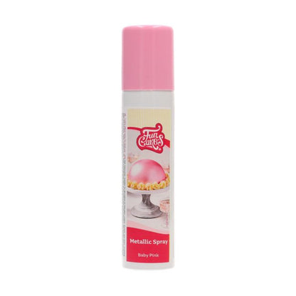 FunCakes Metallic Spray Baby Pink – Bild 1