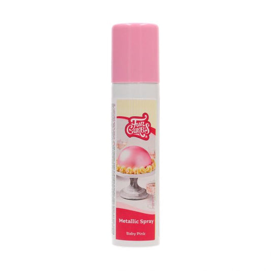 FunCakes Metallic Spray Baby Pink – Bild 1