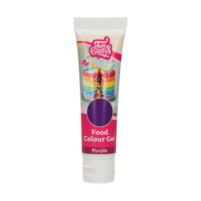 FunCakes Food Colour Gel Lila 30g – Bild 1