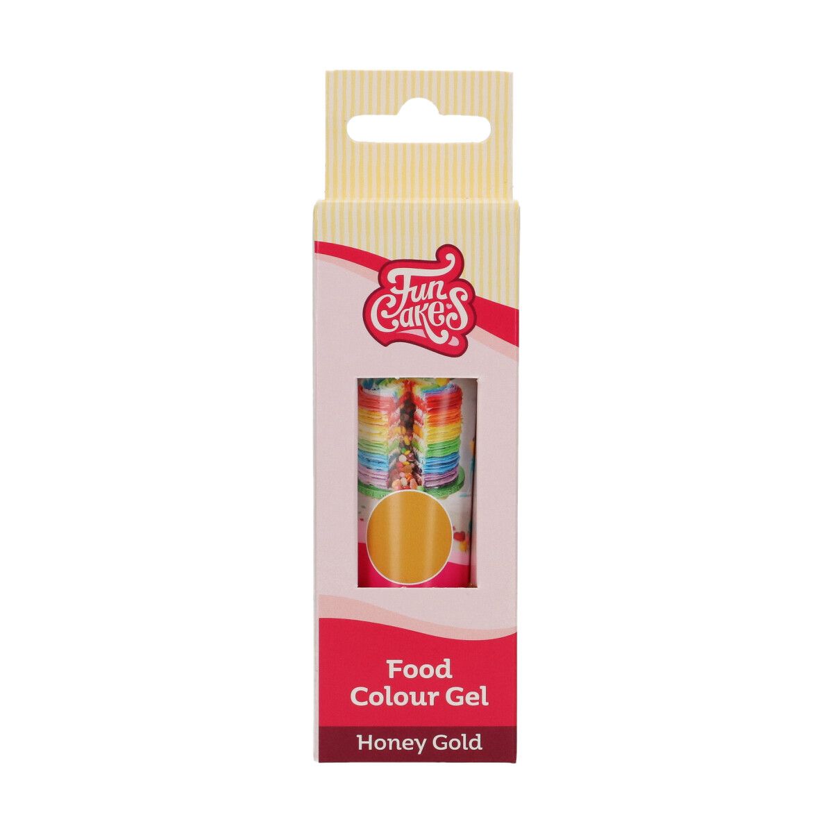 FunCakes Food Colour Gel - Honey Gold 30g – Bild 2