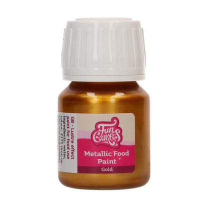 FunCakes Metallic Food Paint - Gold – Bild 1