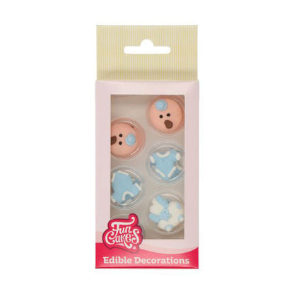 FunCakes Zuckerdekoration - Baby Junge – Bild 1