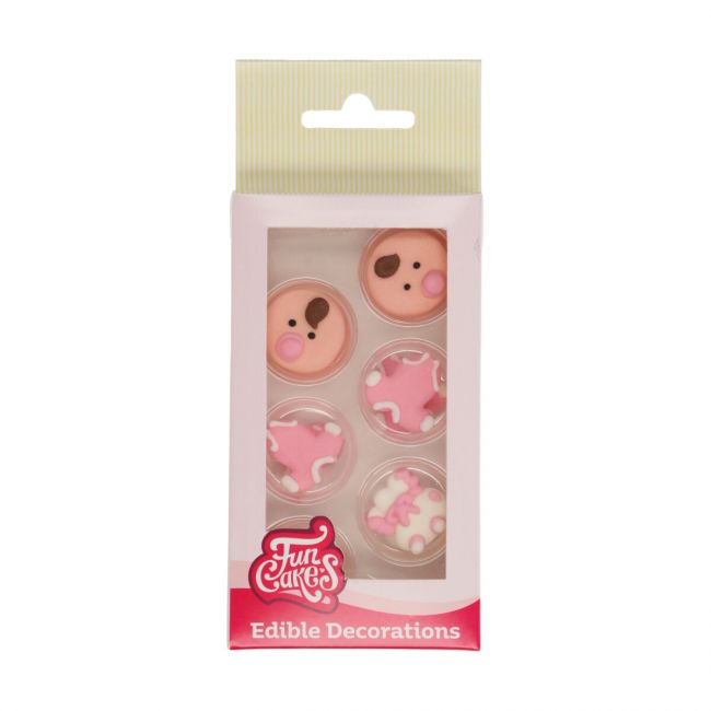 FunCakes Zuckerdekoration - Baby Mädchen – Bild 1
