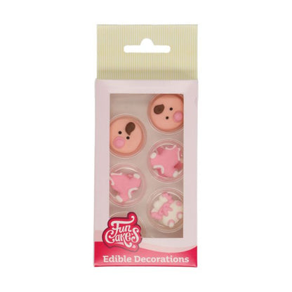 FunCakes Zuckerdekoration - Baby Mädchen – Bild 1