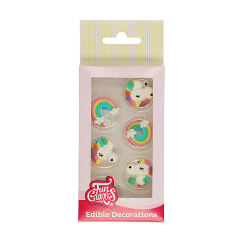 FunCakes Zuckerdekorationen - Einhorn & Regenbogen – Bild 1